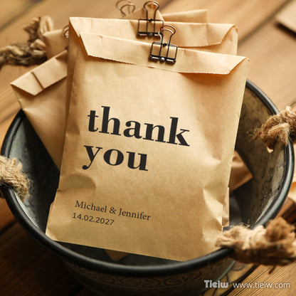 Customizable Thank You Favor Bags - 14d033d1