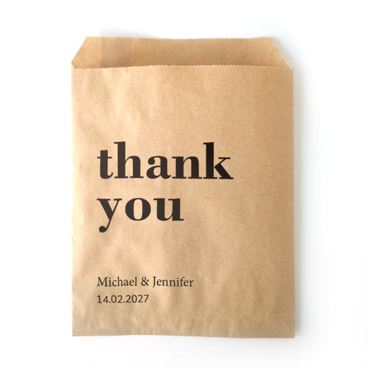 Customizable Thank You Favor Bags - 14d033d1