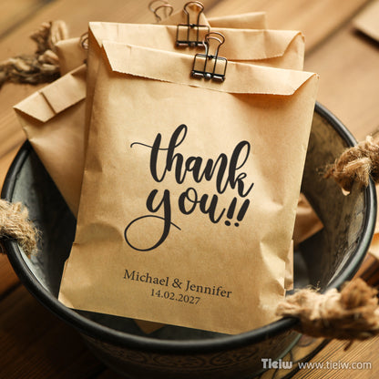 Personalized Thank You Gift Bags for Weddings and Special Occasions - 14d033d5