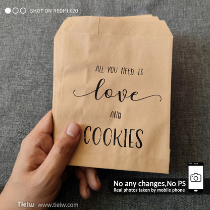 Personalized Kraft Paper Favor Bags - a sweet thank you - 14d036d2